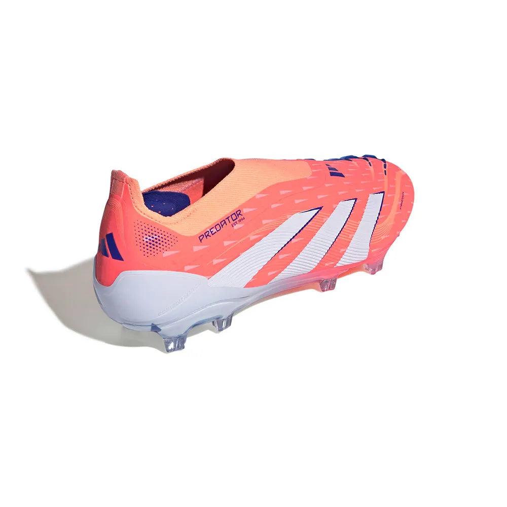 Predator Elite Laceless FG Coral Blaze